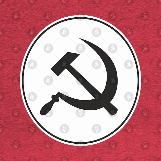 hammer and sickle-a symbol of communism by FAawRay